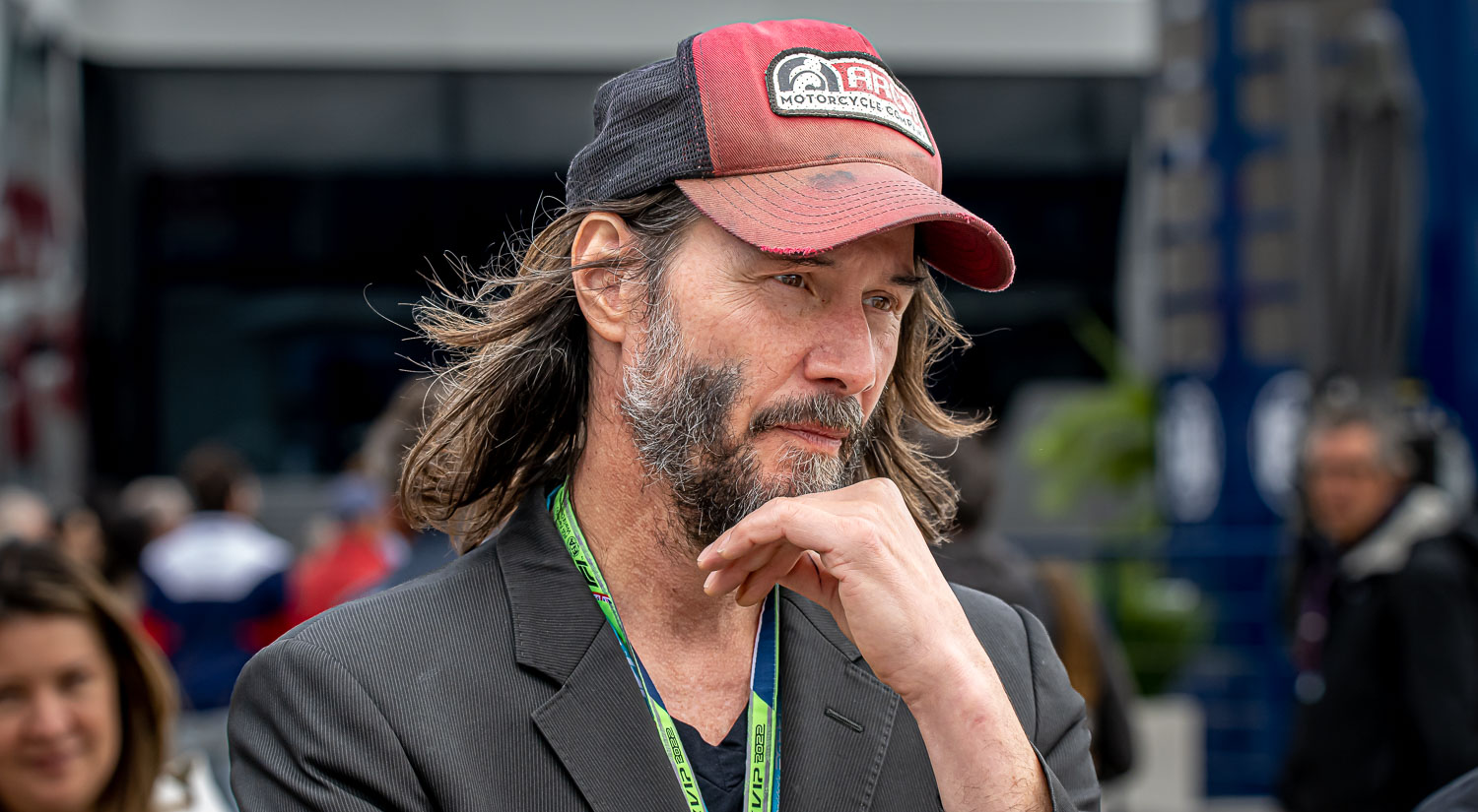 Keanu Reeves, Silverstone, 2022