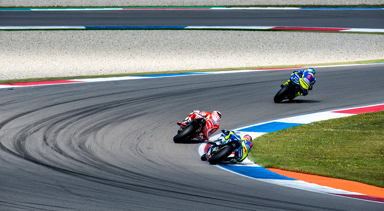 Valentino Rossi, Marc Márquez & Aleix Espargaró, Assen, Netherlands, 2015