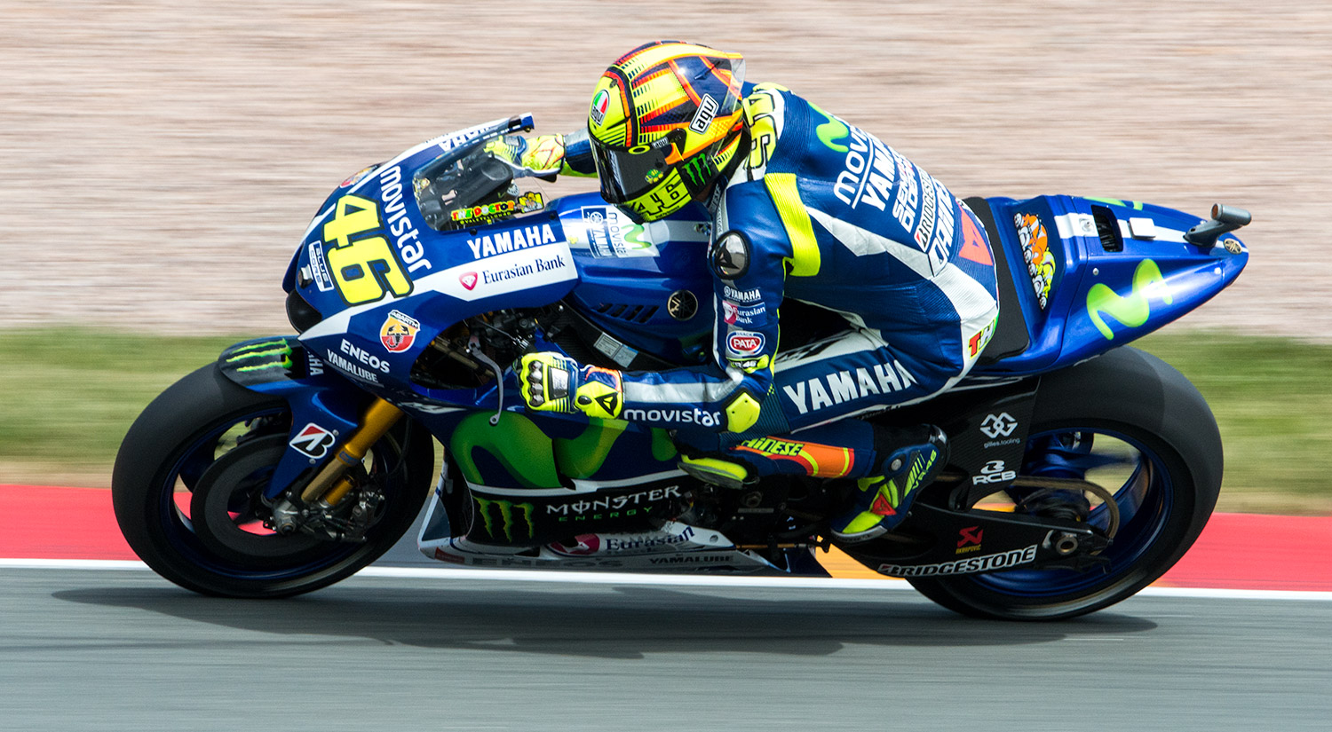 Valentino Rossi - Yamaha,  Sachsenring, Germany, 2015