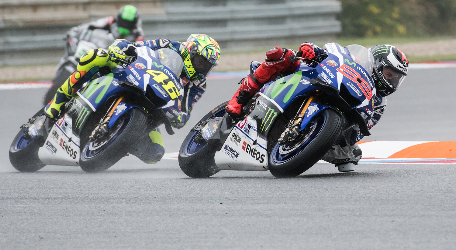 Valentino Rossi & Jorge Lorenzo, Brno, Czech Rep, 2016