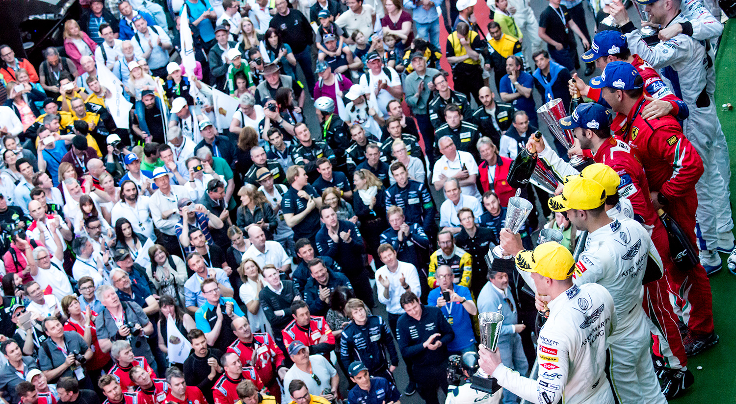 LMGTE Pro Celebrations, Davide Rigon, Sam Bird winning, 6 Hours of Spa-Francorchamps, Belgium, 2016